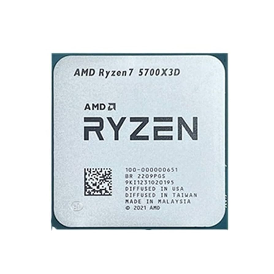 AMD RYZEN™ 7 5700X3D CPU R7 5700X3D Gaming Processor 8-Core